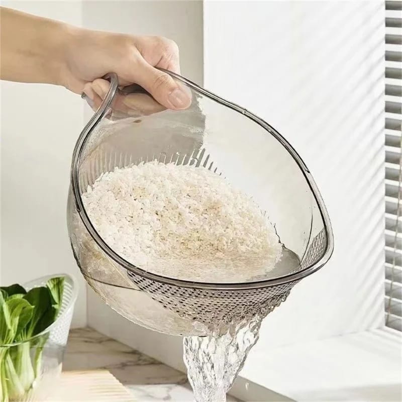 Vegetable Basket Strainer and Fruit Washing Cup – Multi-Purpose Kitchen Sieve