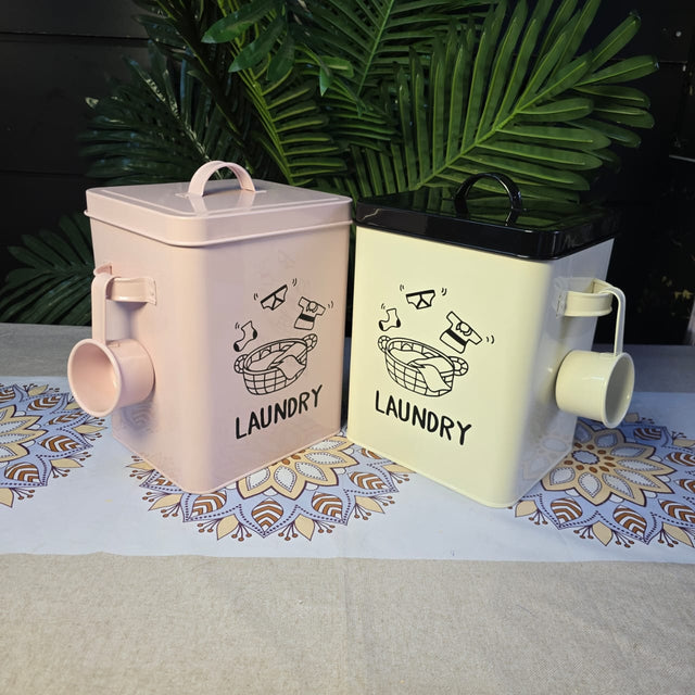 4kg Alloy storage Tin with Airtight Lid, Scoop, and Side Handles