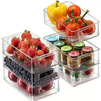Clear Acrylic Organizer Storage Containers Household Storage Containers