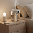 2L Double Nozzle Air Humidifier With LCD Humidity Display & Aroma Diffuser
