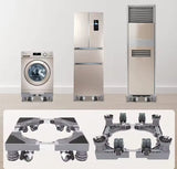 Heavy Duty Adjustable Appliance Base with Double Wheels and Brake Lock
