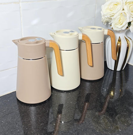 Premium Quality Double Wall Copper Plated Thermal Vacuum Flask with Filter – 1.5L- Furaha Finds Kenya