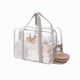 Clear Zip Tote Beach Bag Swim bag Tote Bags