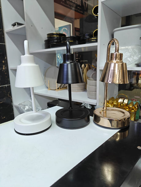 Electric Candle Warmer with Metal Design for Home and Office