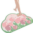 Bathroom Diatom Anti-slip Mat 60x40cm Quick Drying Water Absorption
