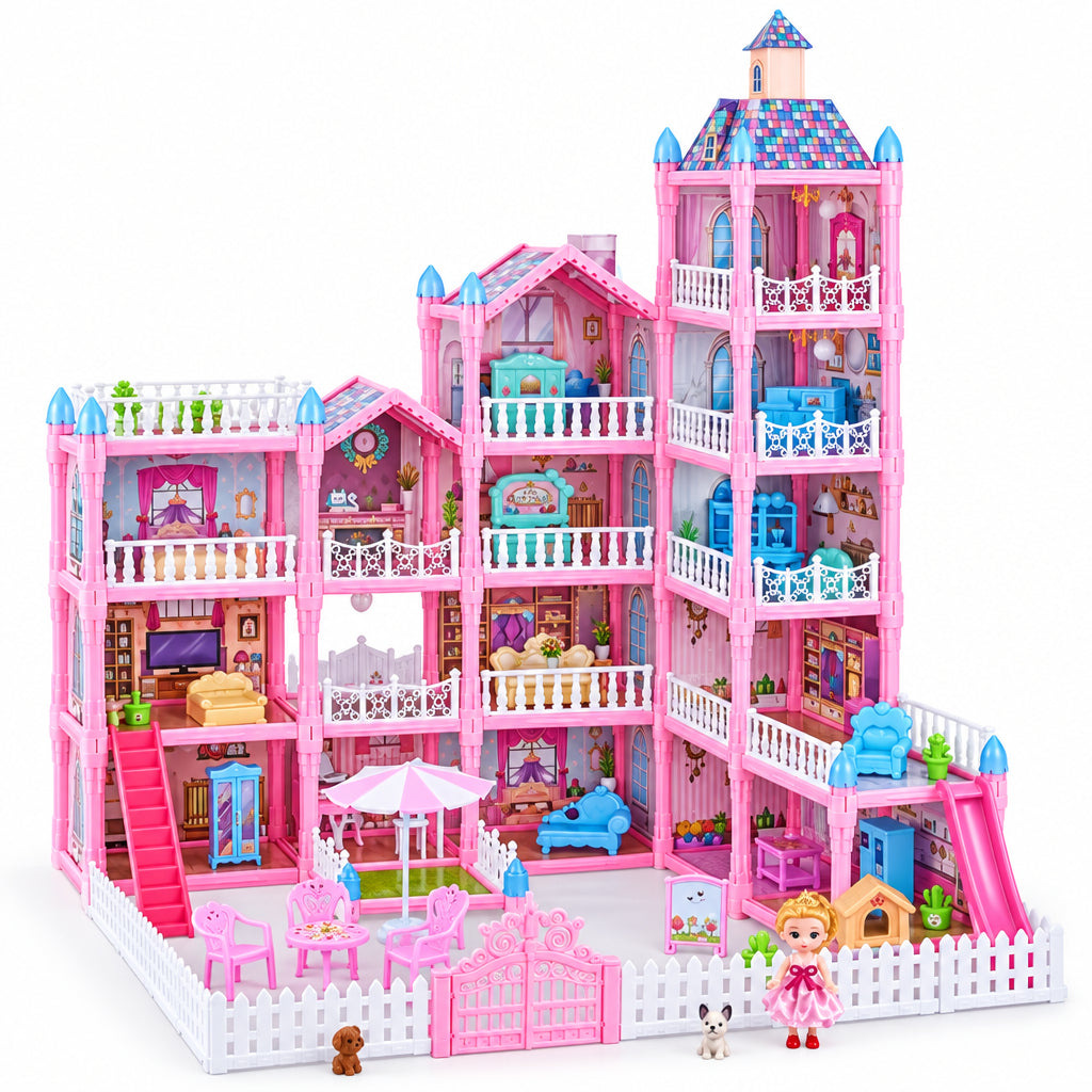 379 Piece Dollhouse Dollhouse Dollhouses