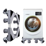 Heavy Duty Adjustable Base for Fridge or Washing Machine with Brake Lock