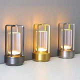 LED Crystal Night Lamp with Touch Control and 3 Light Modes