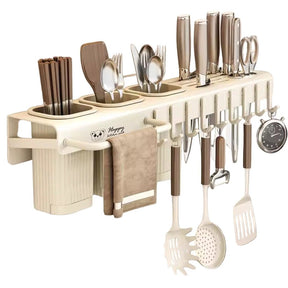 Wall Mounted Cutlery Holder – 40cm Kitchen & Dining