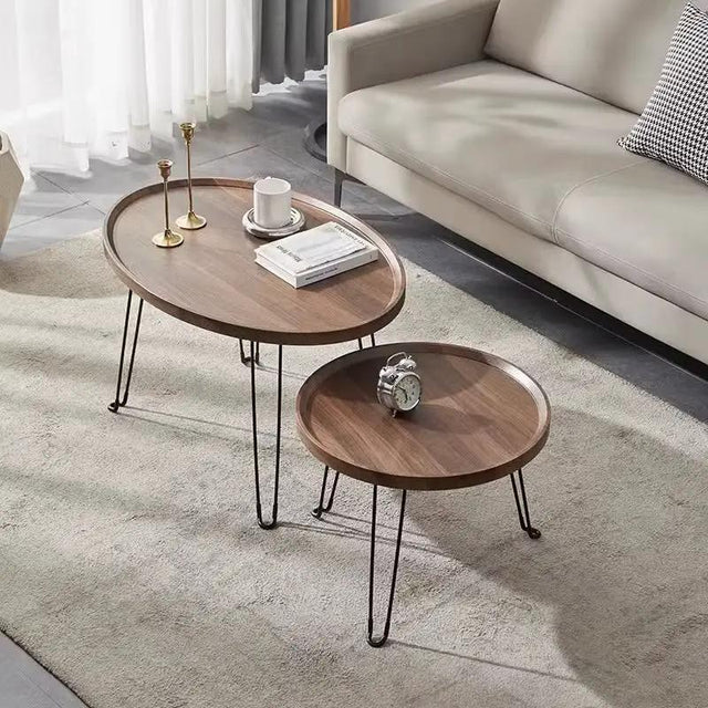 Foldable 2-in-1 Nesting Coffee Table Set Nesting table Nesting Tables