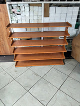 6 Layer Bamboo Shoe Rack – Large Capacity, 30 to 36 Pairs