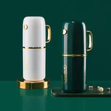 Portable Travel Toothbrush Storage Case with Dual Cups – Compact Oral Care Set for Business Trips- Furaha Finds Kenya