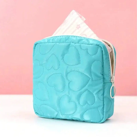 Candy Color Glossy PU Cosmetic Bag Bags & Accessories Makeup Bags