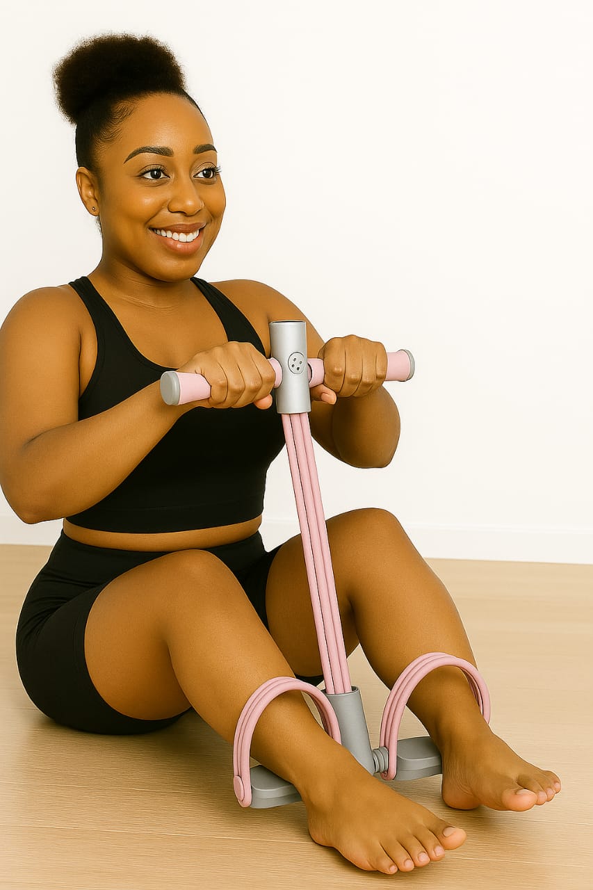 Yoga Pedal Puller Band with Timer for Full-Body Stretching, Strength Training, and Pain Relief- Furaha Finds Kenya