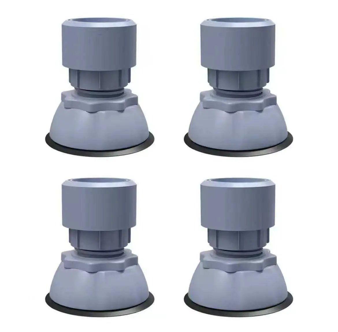 4pcs Adjustable Washer & Fridge Foot Pads Washer pads Washer & Dryer Accessories