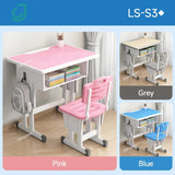 Adjustable Kids Study Table and Chair Set