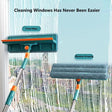 2-in-1 Flexible Window & Floor Cleaning Mop Window cleaner Glass Cleaners