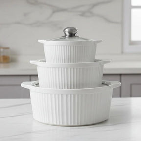3 in 1 Ceramic Serving Dishes Set Ceramic serving dish Serving Platters