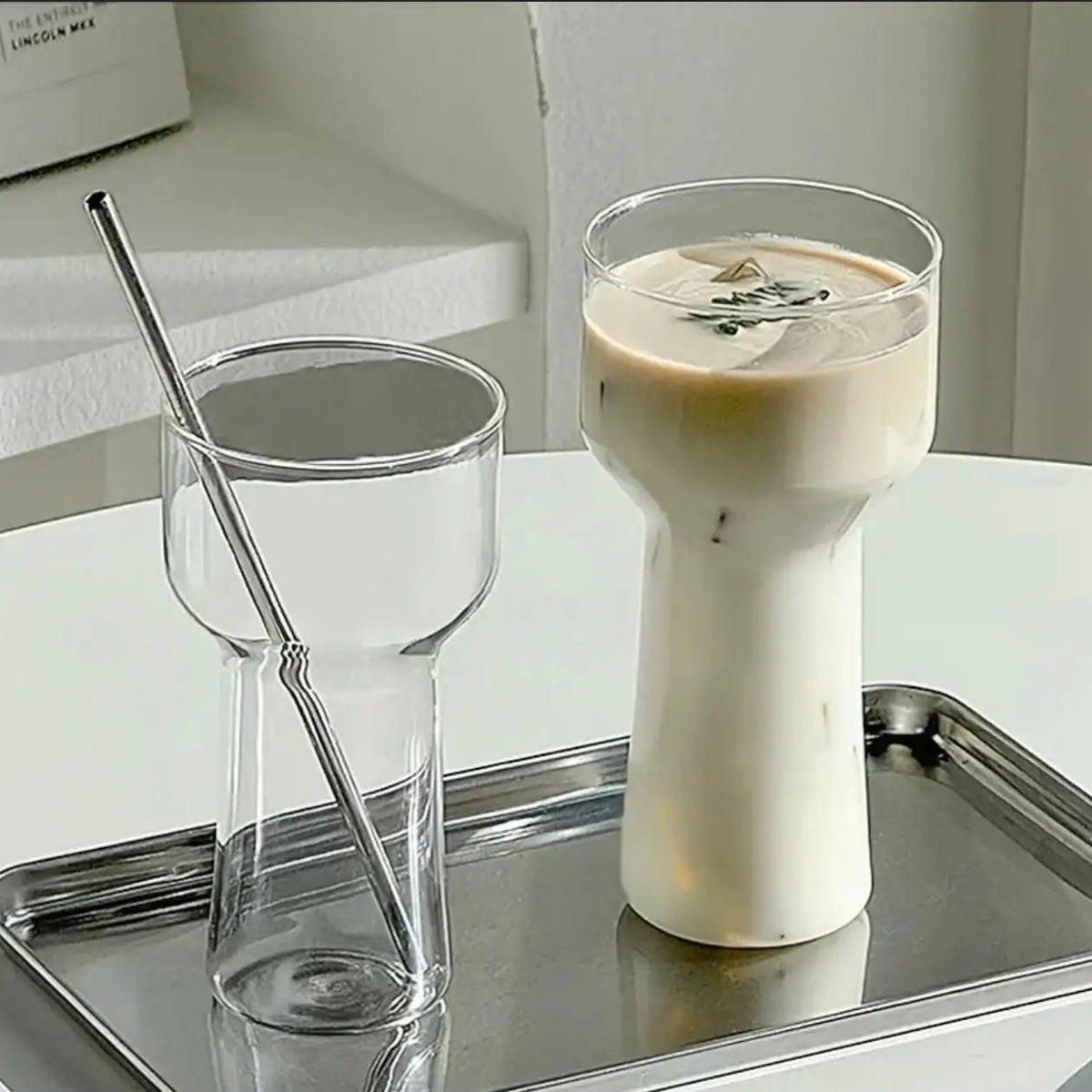 Tall Torch Glass Tumblers Drinkware Tumblers