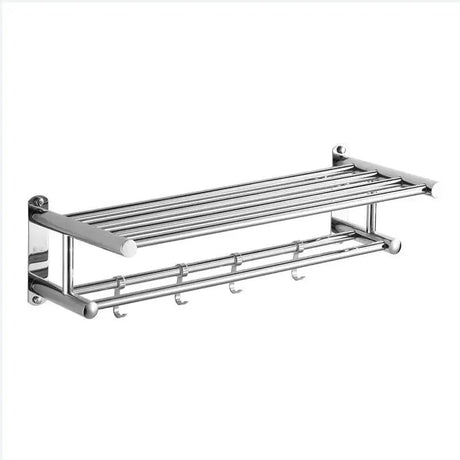 Double Layer Wall Mounted Towel Rack Home & Garden Towel Racks