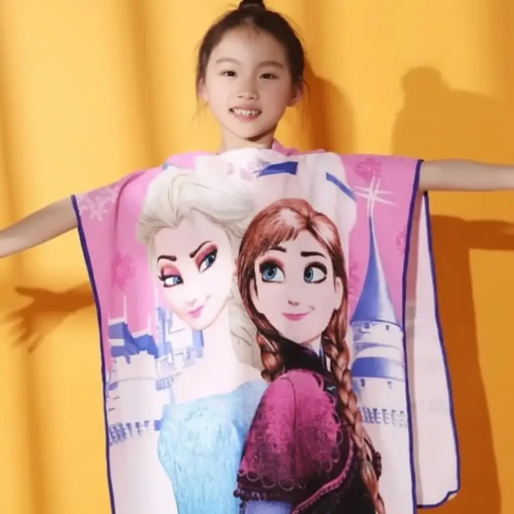 Kids Cartoon Hooded Bath Towel Bath towel Bath Towels