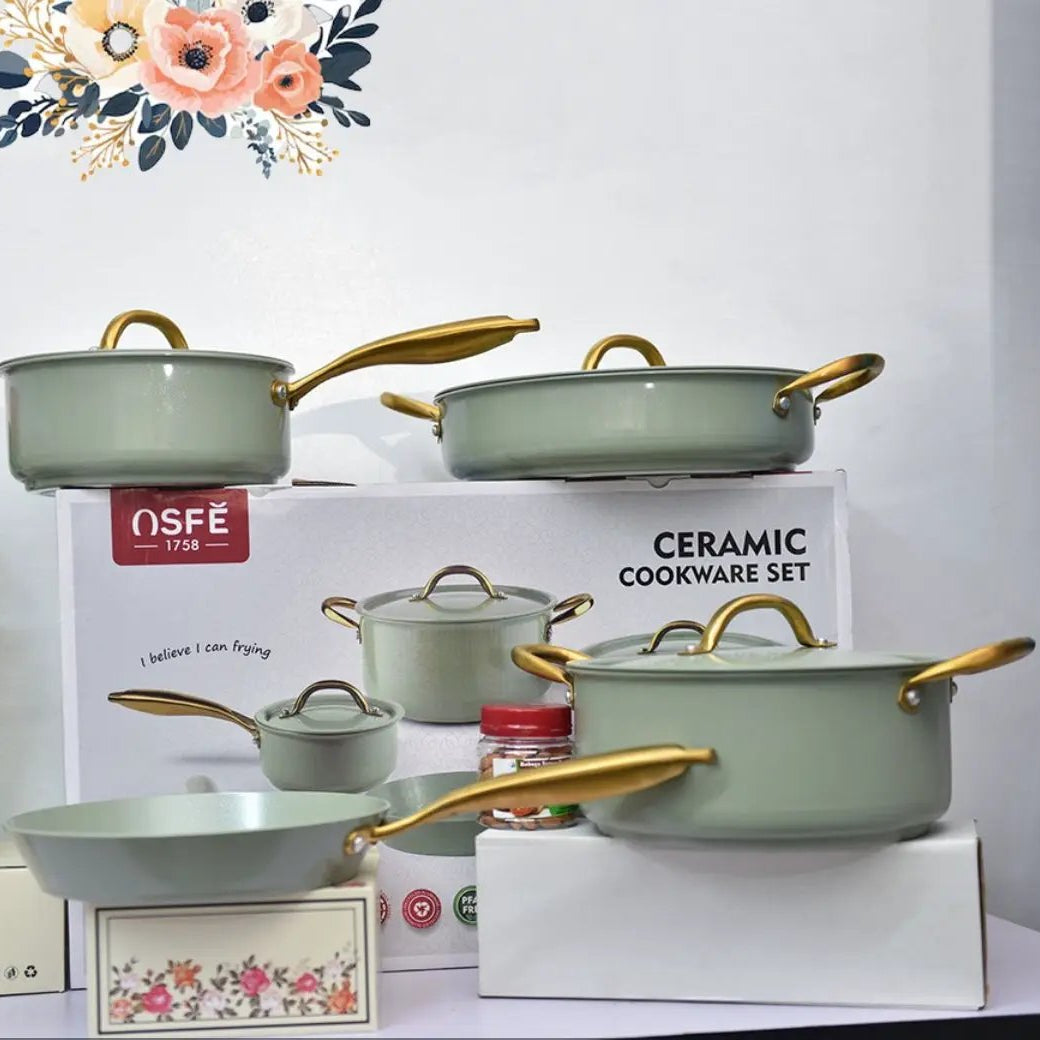 12 Piece Ceramic Cookware Set Cookware Set Cookware Sets