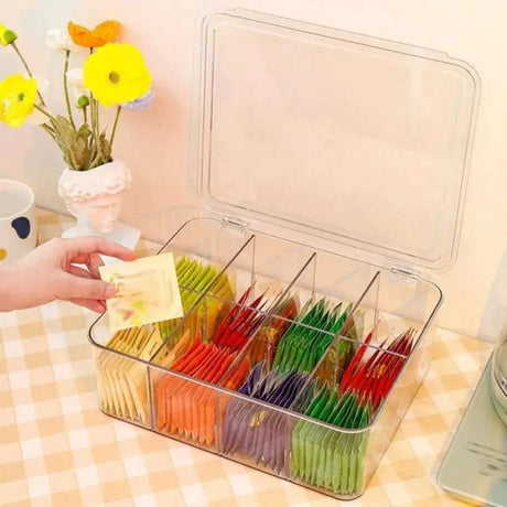 Acrylic Tea Bag Organizer Kitchen Organizers