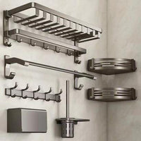 7pcs High Quality Bathroom Accessory Set – Rust Resistant Bathroom Accessories