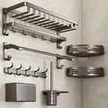 7pcs High Quality Bathroom Accessory Set – Rust Resistant Bathroom Accessories