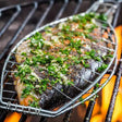 Fish Grill Basket – Top Grade BBQ Barbecue Grilling Rack Outdoor Grill Baskets