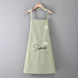 Linen Adult Kitchen Apron Apron Aprons
