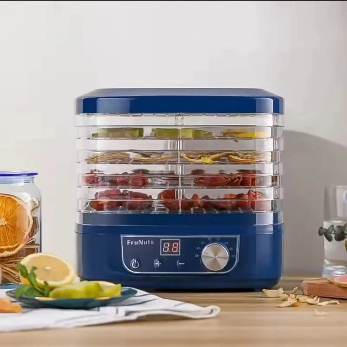 5 Layer Automatic Food Dehydrator Machine for Fruits, Meat, and Vegetables