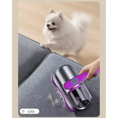 Electric Handheld Vacuum Cleaner Cordless UV Mite Remover for Household Cleaning.