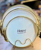 Set of 3 Round Serving Trays – Lightweight, Stackable & Stylish- Furaha Finds Kenya