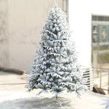 Snow Flocked Christmas Tree for Elegant Festive Décor