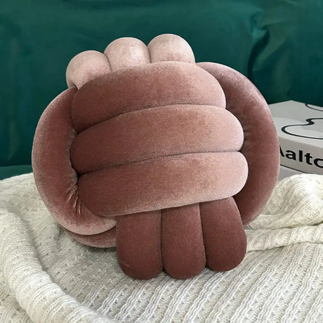 Soft Knot Ball Pillow Throw Pillows