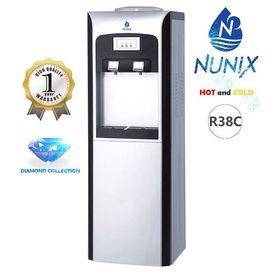 Nunix R38C Water Dispenser Hot & Cold, Floor Standing with 1-Year Warrant- Furaha Finds Kenya