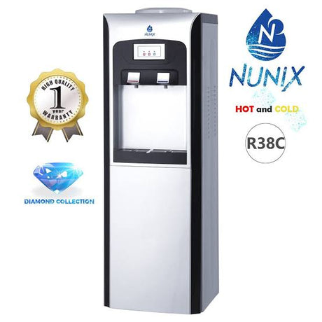 Nunix R38C Water Dispenser Hot & Cold, Floor Standing with 1-Year Warrant- Furaha Finds Kenya