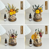 Dried Flower Aromatherapy Diffuser with Essential Oil / Potpourri