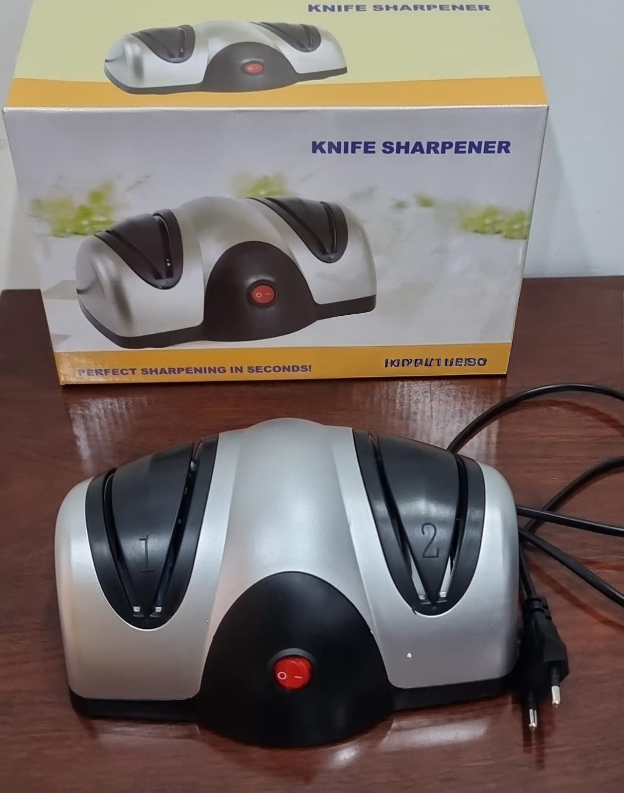 High Quality 4 Slot 2 Stage Electric Knife Sharpener Big Size