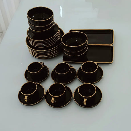 European Porcelain Dinner Set 32 Pieces For Entertaining Dinner set Dinnerware Sets