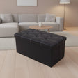 Leather Ottoman Storage Box Benches & Ottomans Ottomans