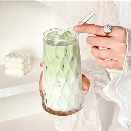 Diamond Rhombus Multifunctional Glass Cups Cordial Glasses