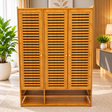 10 Tier Bamboo Shoe Cabinet Shoe cabinet Shoe Cabinets