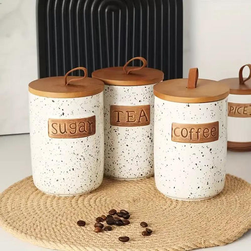 Ceramic Sealed Storage Jar Food Storage Containers