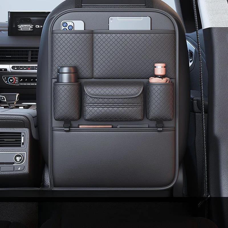 Premium Quality Car Back Seat Organizer – Leather, Waterproof Car Organizers