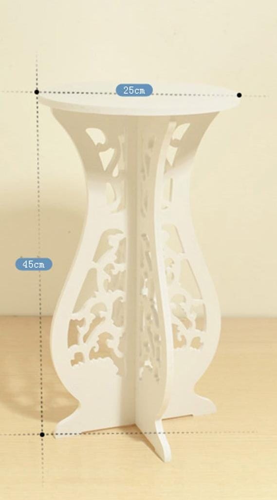 Quartered Decor Coffee Flower Table with Placemat