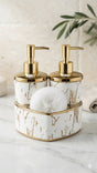 Heart Twin Ceramic Soap Dispenser Set Soap dispenser Soap & Lotion Dispensers