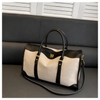 Cream with black