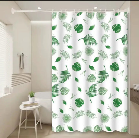 Waterproof PEVA Shower Curtain With Hooks Bathroom Accessories Shower Curtains